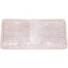 CATADIOPTRE RECTANGULAIRE 94X44MM ADHESIF BLANC BLISTER DE 2