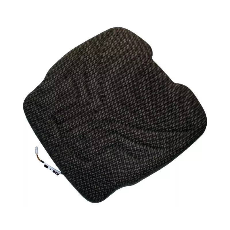 COUSSIN D'ASSISE CHAUFFANT 12/24V TISSU NOIR MAXIMO L GRAMMER