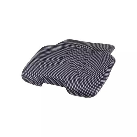 COUSSIN D'ASSISE CHAUFFANT 12/24V TISSU BLEU NOIR GRAMMER