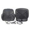 JEU DE COUSSINS CHAUFFANTS 12V PVC NOIR S721 GRAMMER