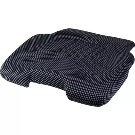 COUSSIN D'ASSISE CHAUFFANT 12V TISSU BLEU NOIR GRAMMER