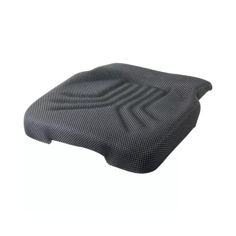 COUSSIN D'ASSISE TISSU ANTHRACITE VERT ARGENT GRAMMER