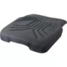 COUSSIN D'ASSISE TISSU ANTHRACITE VERT ARGENT GRAMMER