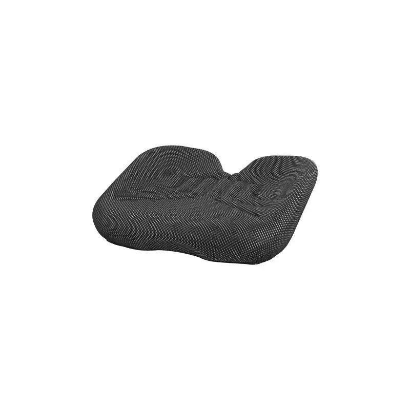 COUSSIN D'ASSISE TISSU ANTHRACITE VERT ARGENT GRAMMER