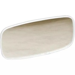 RETROVISEUR GLACE BOMBEE 150X245 MM POUR SUPPORT 15 MM