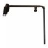 BRAS DE RETROVISEUR RABATABLE TELESCOPIQUE 450 A 660 MM DROIT