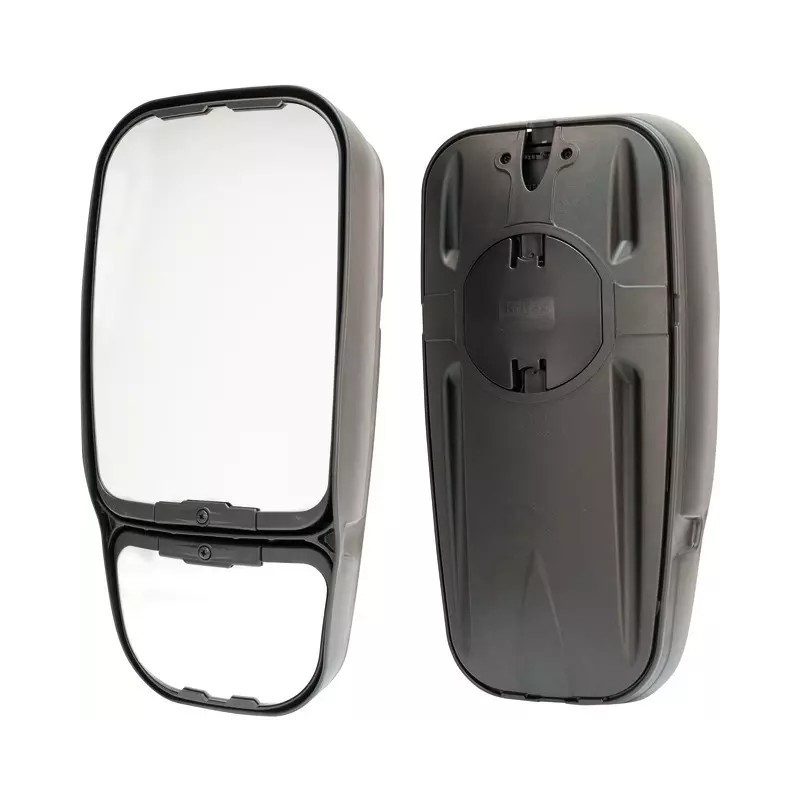 RETROVISEUR REVERSIBLE DOUBLE FONCTION 474X238MM ELECTRIQUE 12V BRITAX