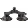 BASE DOUBLE VENTOUSE TWIST-LOCK ™ AVEC BOULE B