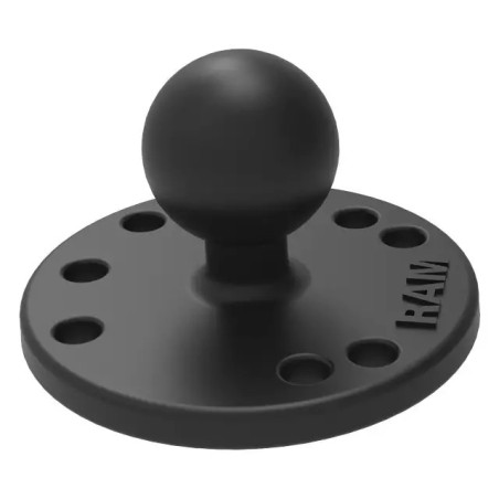 BASE RONDE Ø 6,35 CM AVEC BOULE B BLISTER