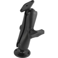 FIXATION RAM BRAS ARTICULEE AVEC BASE RONDE ET LOSANGE AMPS