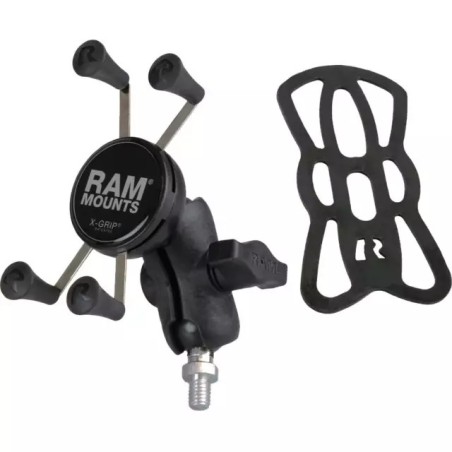 SUPPORT TELEPHONE X-GRIP SUR BASE FILETEE 3/8
