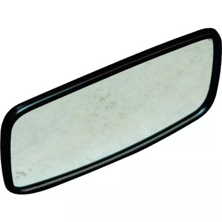 RETROVISEUR GLACE BOMBEE 177x357 MM POUR SUPPORT 18 MM