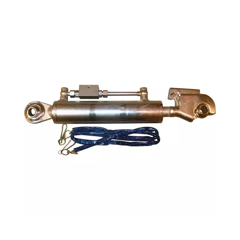 BARRE DE POUSSEE HYDRAULIQUE ROTULE-CROCHET LG 550-760 CAT2