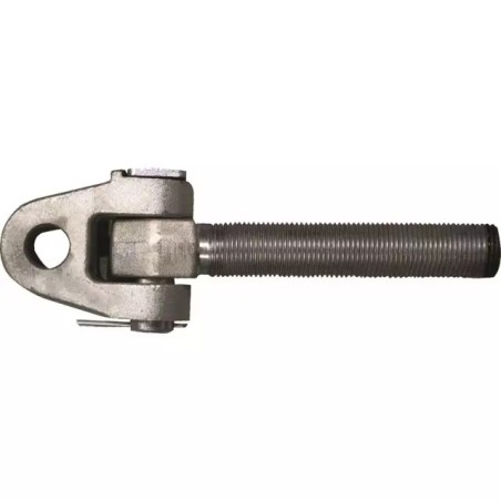 TIRANT A CHAPE FILETAGE M36X3 A DROITE LG56 CAT2 CBM