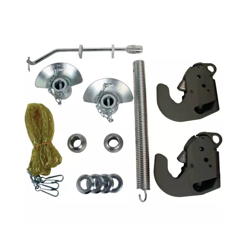 CROCHET D'ATTELAGE AUTOMATIQUE A SOUDER CATEGORIE 1 OPTI LOCK CBM JEU DE 2