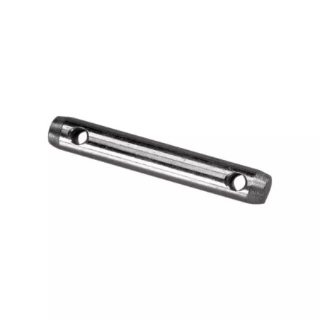 AXE D'ATTELAGE SIMPLE 2 TROUS DE GOUPILLES 19X140