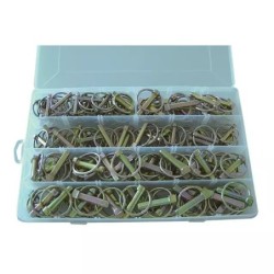GOUPILLE CLIPS ASSORTIMENT 6 A 11 MM COFFRET DE 120 PIECES