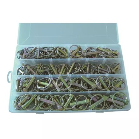 GOUPILLE CLIPS ASSORTIMENT 6 A 11 MM COFFRET DE 120 PIECES