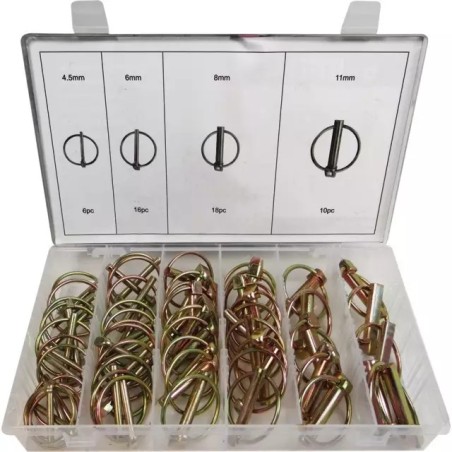 COFFRET 50 GOUPILLES CLIPS TECHNI-POWER