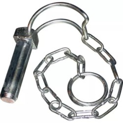GOUPILLE CLIPS POUR TUBE AVEC CHAINE 14X55 MM
