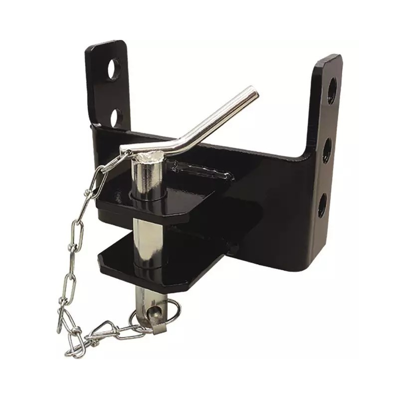 CHAPE D'ATTELAGE AVEC AXE POUR MICRO TRACTEUR