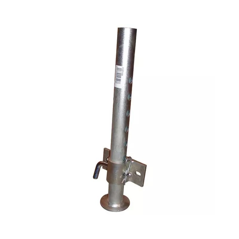 BEQUILLE REGLABLE A TROUS D42 AVEC BRIDE H460