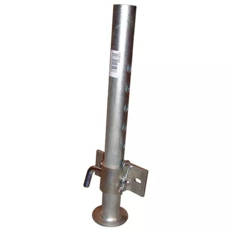 BEQUILLE REGLABLE A TROUS D42 AVEC BRIDE H460