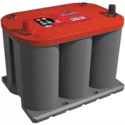 BATTERIE OPTIMA ROUGE RTS 3,7L 12V 44AH 730A