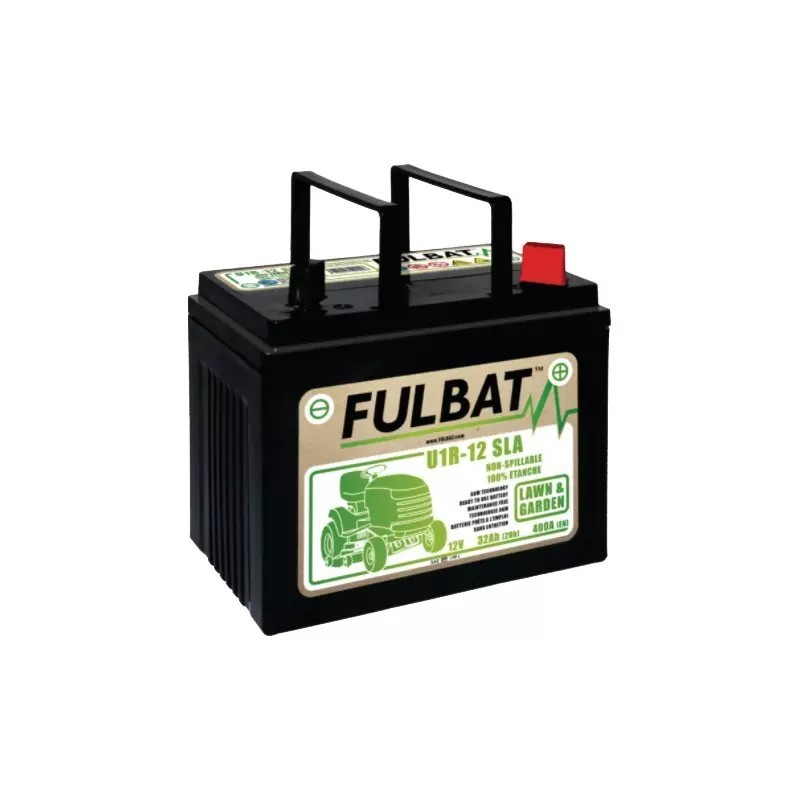 BATTERIE AGM 12V 32AH 400A U1R-12 + A DROITE FULBAT