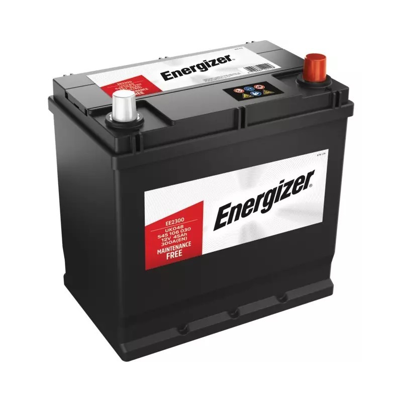 BATTERIE EE2300 12V 45AH 300A EN + A DROITE ENERGIZER