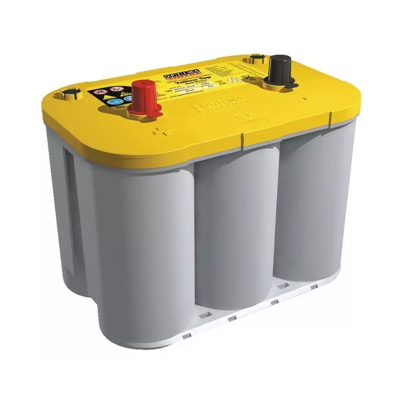 BATTERIE OPTIMA JAUNE YTS 4,2L 12V 55AH 765A