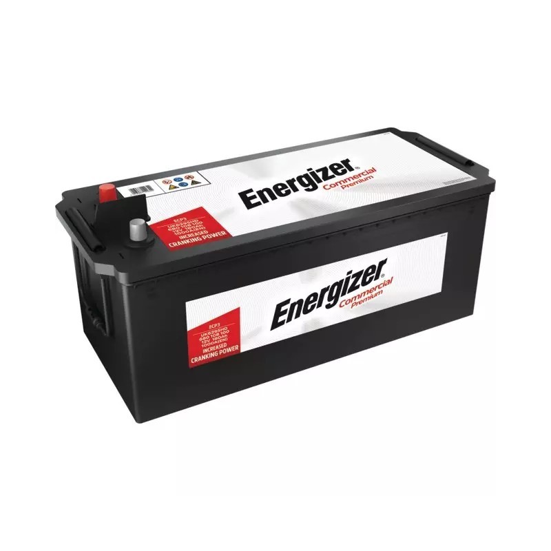 BATTERIE ECP3 12V 180AH 1000A ENERGIZER COMMERCIAL PREMIUM