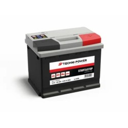 BATTERIE L2 EFB 12V 60Ah 640A EN +DROITE TECHNI-POWER